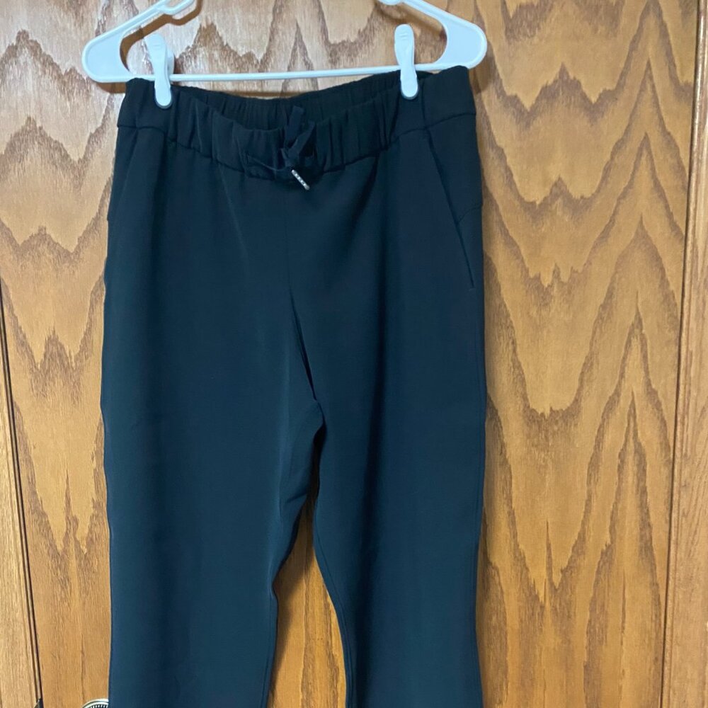 Lululemon women's black drawstring dress pants - excellent condition